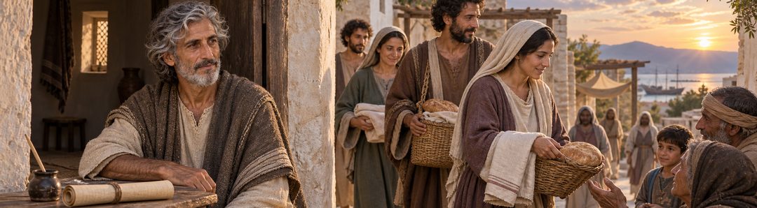 Illustratie bij: Het evangelie eindigt terwijl Jezus’ werk verdergaat.