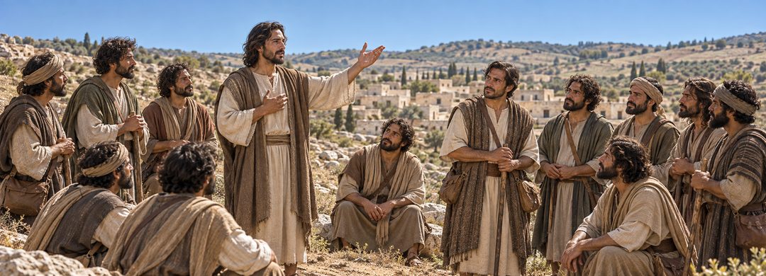 Illustratie bij: Jezus verbindt het ontvangen van zijn gezanten met het ontvangen van Hem.