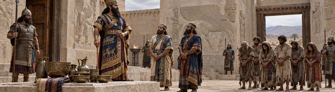 Illustratie bij: De hoogmoed van de Assyrische veroveraar.