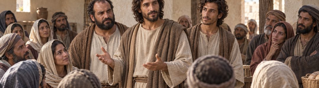 Illustratie bij: Jezus nodigt ook achterblijvers uit om te horen en te komen.