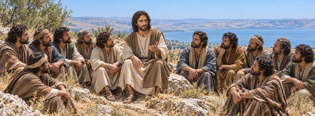Illustratie bij: Jezus vernieuwt het denken van zijn discipelen met de vierde zaligspreking.
