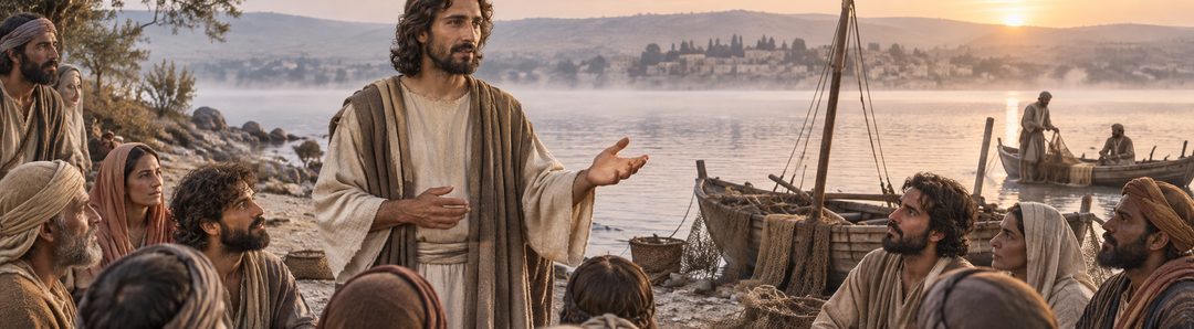 Illustratie bij: Een groot licht breekt aan door Jezus’ prediking in Galilea.