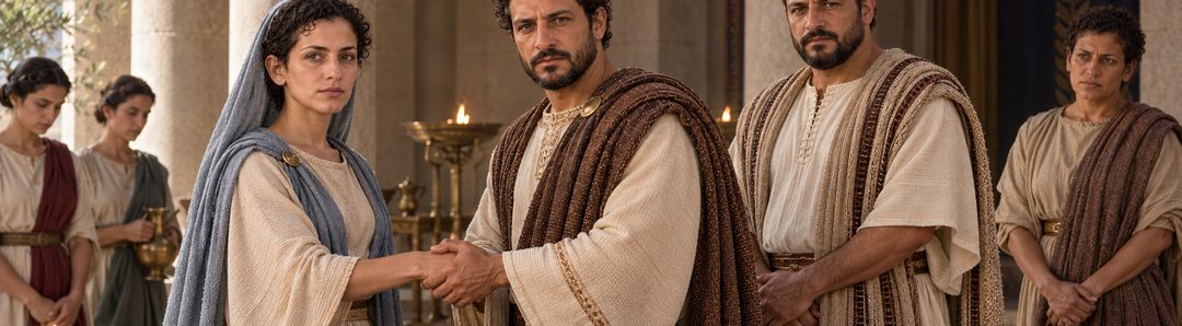 Illustratie bij: Het politieke huwelijk van Berenice en Antiochus.