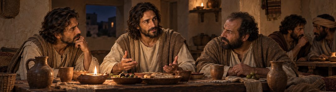 Illustratie bij: De discipelen vragen zich af hoe zij Jezus weer zullen zien.