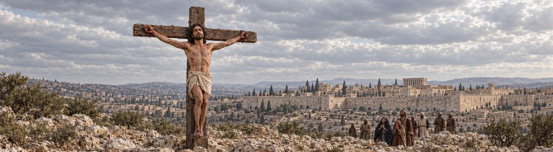 Illustratie bij: Christus offert Zichzelf door de eeuwige Geest.
