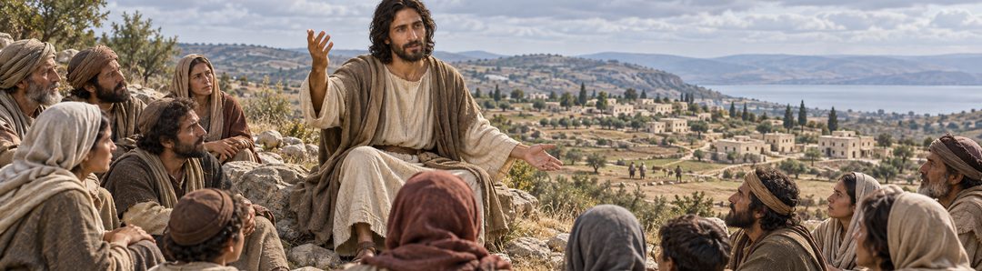 Illustratie bij: Jezus leert bidden om Gods Koninkrijk en wil.