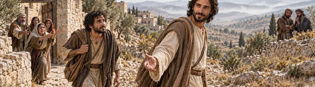 Illustratie bij: Het leven verliezen om Christus te vinden.