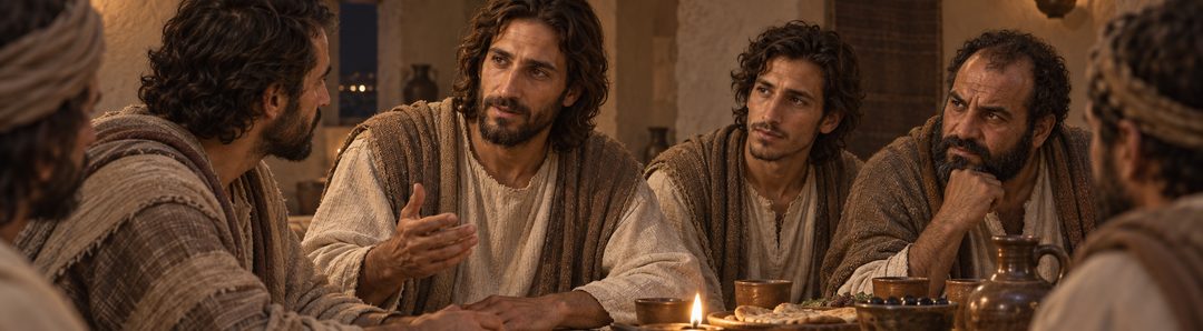 Illustratie bij: Jezus toont in Zijn woorden en houding het beeld van de onzichtbare God.
