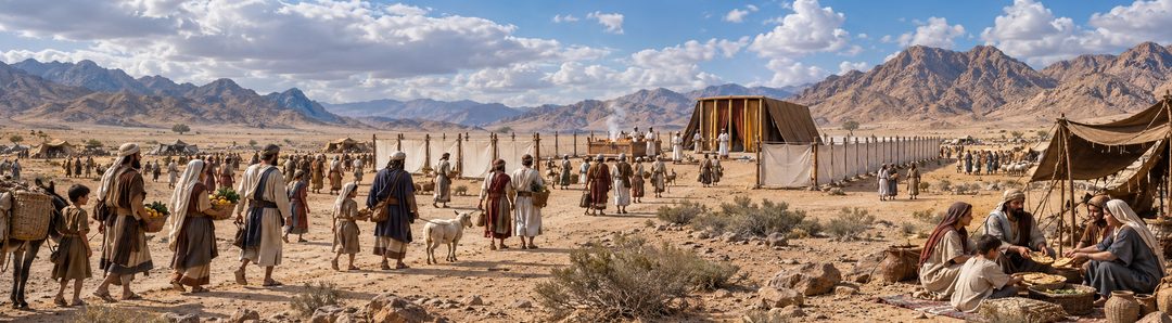 Illustratie bij: Israël viert het Feest van de Ongezuurde Broden.