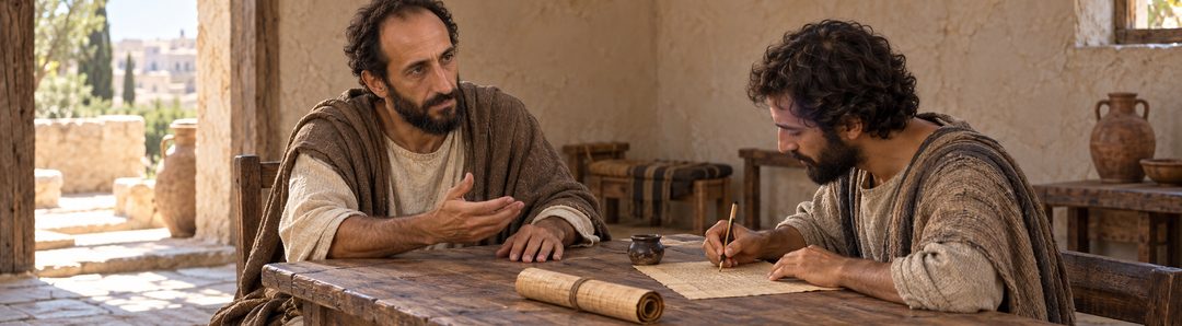 Illustratie bij: Paulus wijst voorbij menselijke leraren naar Christus.