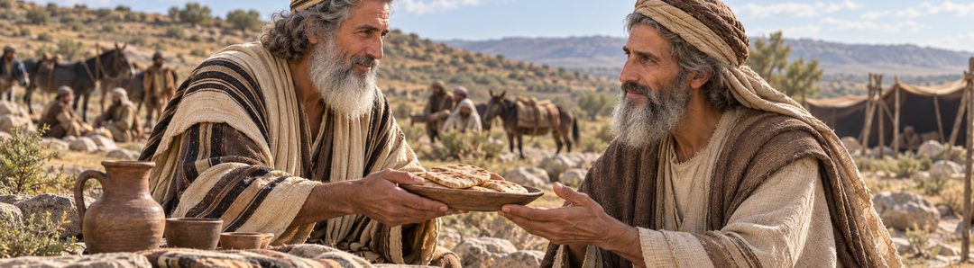 Illustratie bij: De vraag naar Melchizedek als verschijning van Christus.