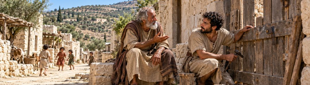 Illustratie bij: Niet blijven verlangen naar de goede oude tijd.