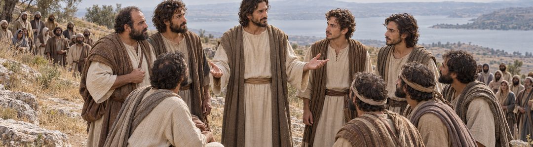 Illustratie bij: Jezus kiest twaalf apostelen.
