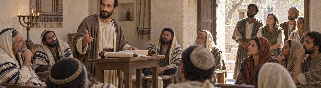Illustratie bij: Het evangelie eerst voor de Jood en daarna voor de Griek.