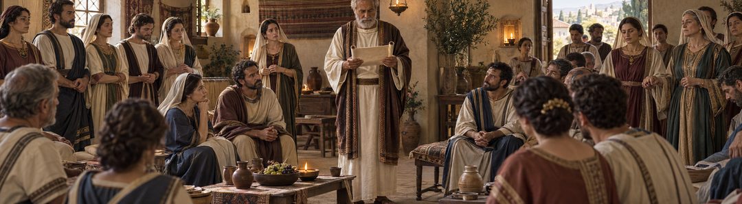 Illustratie bij: Christus beoordeelt de gemeente van Sardis.