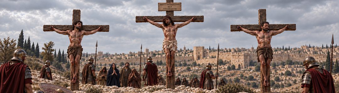 Illustratie bij: Christus ontwapent de machten door zijn kruis.