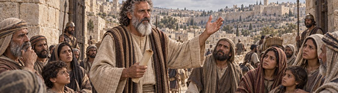 Illustratie bij: De Eerste en de Laatste spreekt tot Israël.