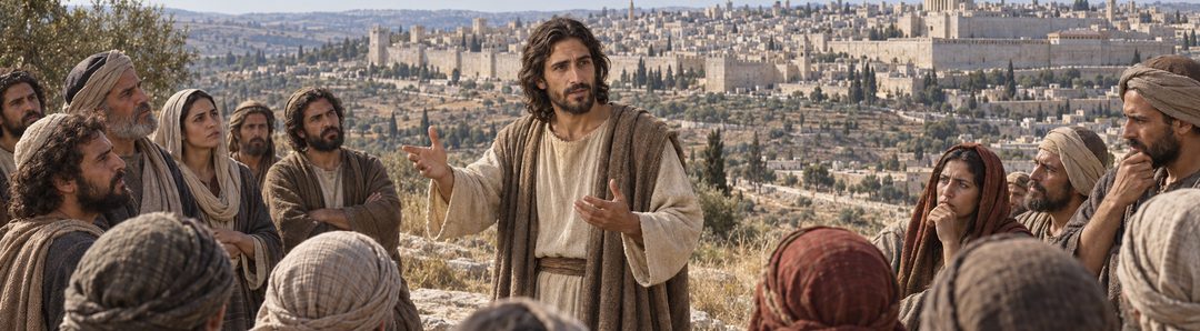 Illustratie bij: Jezus waarschuwt voor het komende oordeel over Israël.