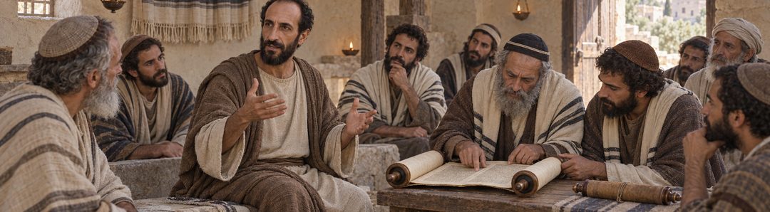 Illustratie bij: De Bereërs toetsen Paulus' raad aan de Schriften.