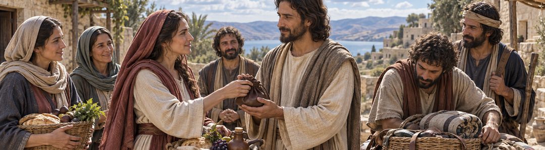 Illustratie bij: Maria Magdalena als trouwe volgeling.