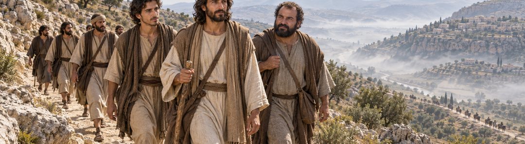 Illustratie bij: Jezus kiest bewust de route door Samaria.