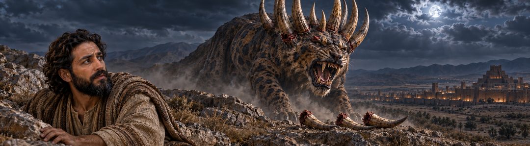 Illustratie bij: Geen onderbreking in het vierde beest.