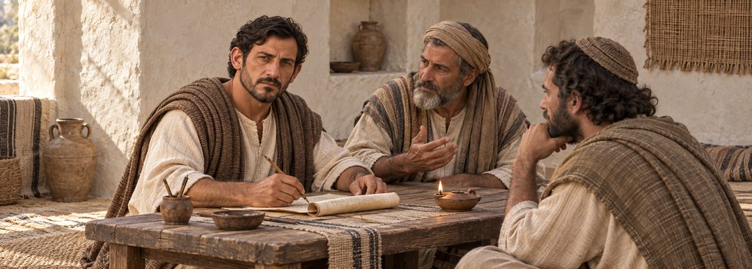 Illustratie bij: Mattheüs en het vroege getuigenis over zijn evangelie.