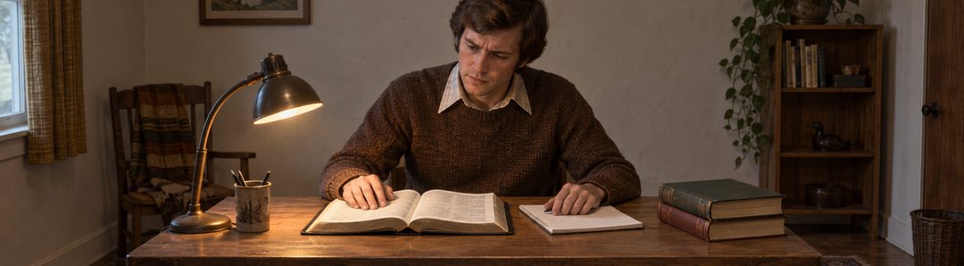 Illustratie bij: Een leraar onderzoekt Openbaring opnieuw.