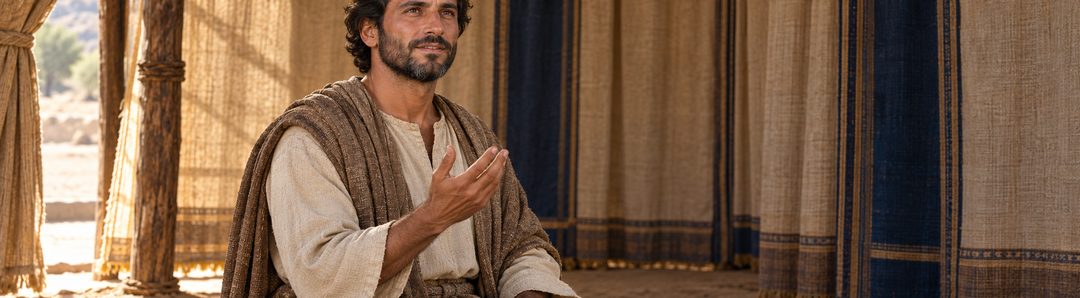 Illustratie bij: David aanvaardt Gods zegen over zijn huis.