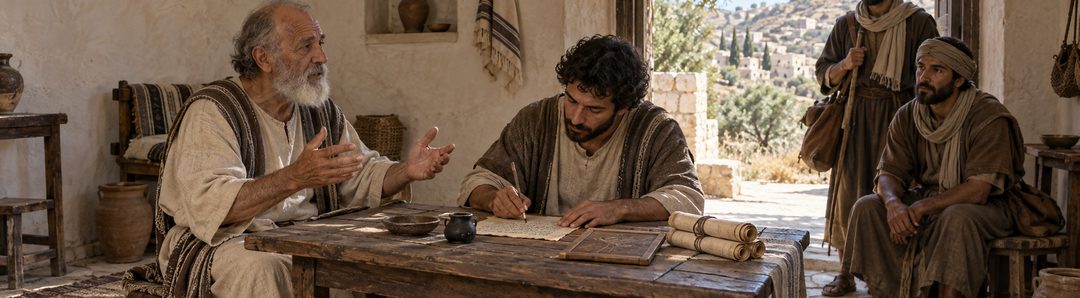 Illustratie bij: De historische boeken en brieven van het Nieuwe Testament.