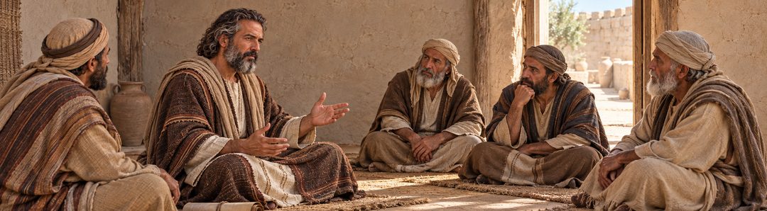 Illustratie bij: Ezechiël herinnert de oudsten aan Israëls opstand.