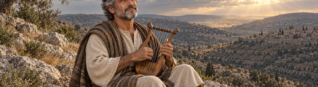 Illustratie bij: De snelle ommekeer van wanhoop naar zang in Psalm 13.