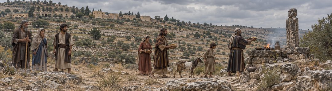 Illustratie bij: Israël offert aan vreemde goden.