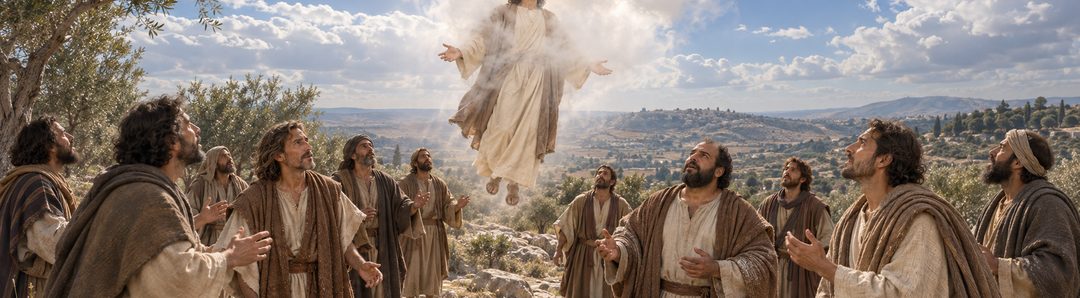 Illustratie bij: Christus verheven tot heerschappij.
