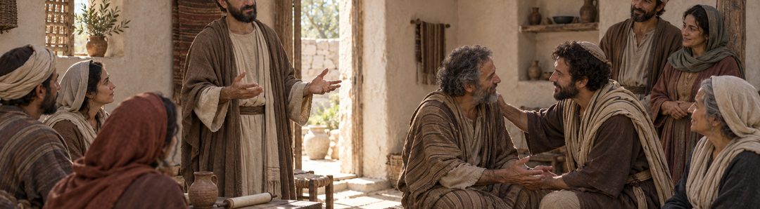 Illustratie bij: Het evangelie brengt redding en verandering.