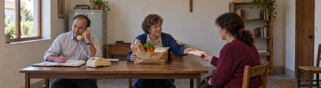 Illustratie bij: Diakenen kennen de materiële noden.