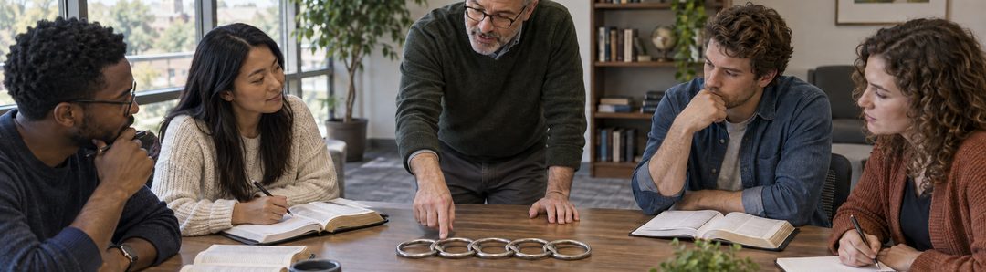 Illustratie bij: De gouden keten als calvinistische uitleg.