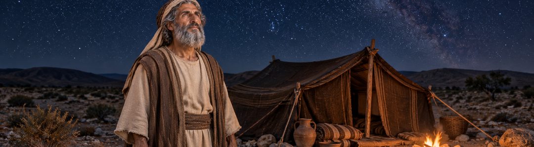 Illustratie bij: Abraham gelooft Gods belofte.