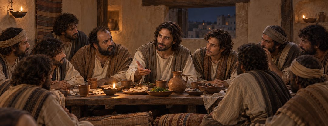 Illustratie bij: Drie beloften als troost voor de discipelen.
