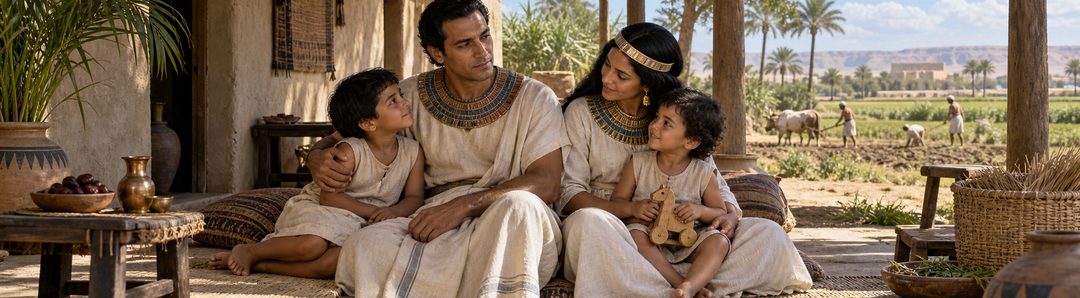 Illustratie bij: Manasse en Efraïm herinneren aan Gods zorg.