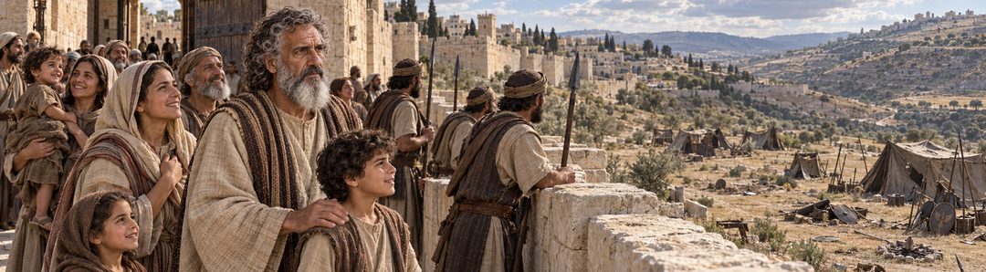Illustratie bij: Oordeel over Assyrië wordt redding voor Jeruzalem.