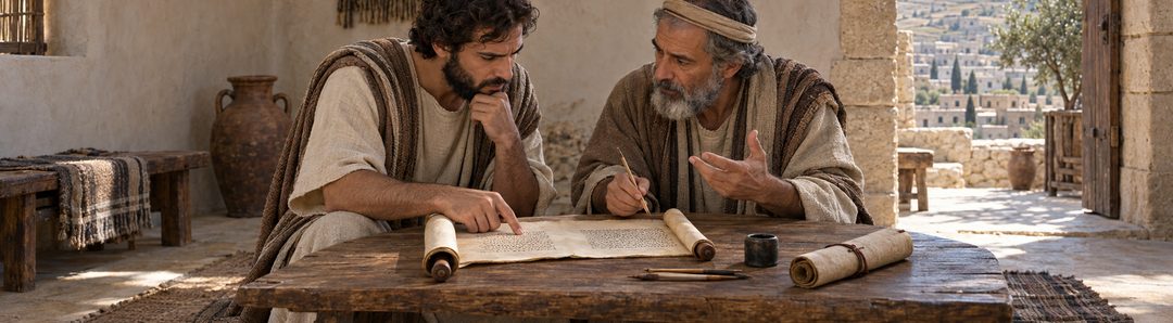 Illustratie bij: Elohim en Jahweh in Hebreeuws gebruik.