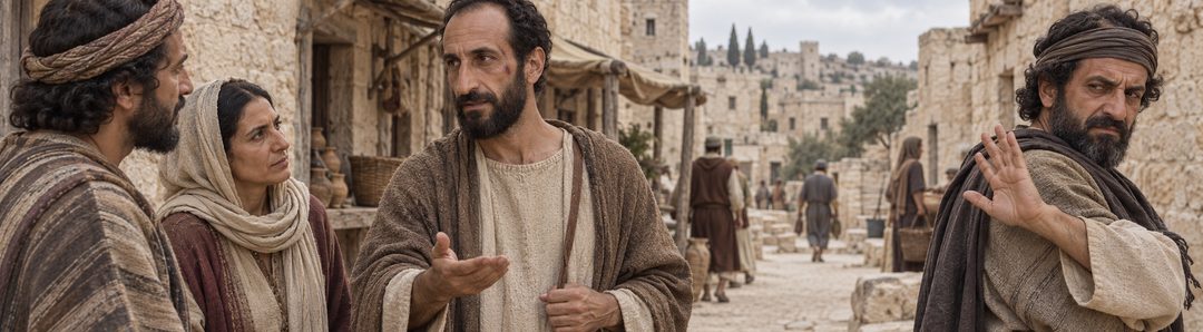 Illustratie bij: Paulus verdraagt tegenstand om het Evangelie te verspreiden.