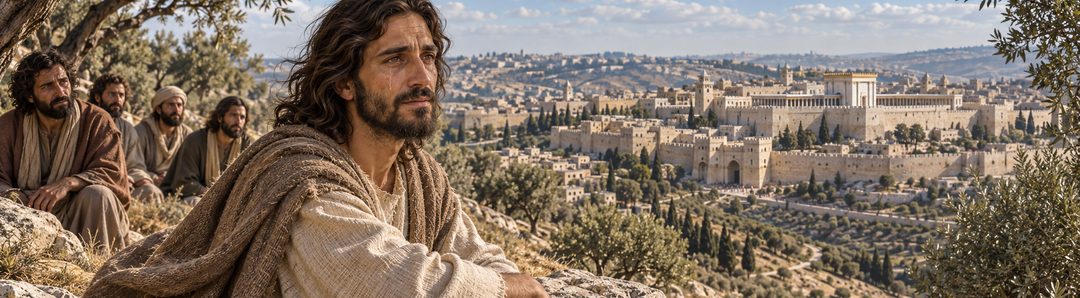 Illustratie bij: Jezus weent over Jeruzalem en haar gemiste vrede.