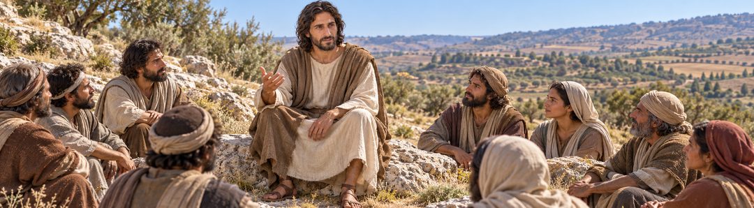 Illustratie bij: Jezus onderwijst over het Koninkrijk van God.