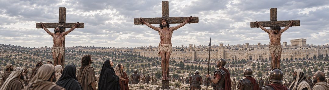 Illustratie bij: Gods eigen gerechtigheid wordt zichtbaar in Christus' verzoening.