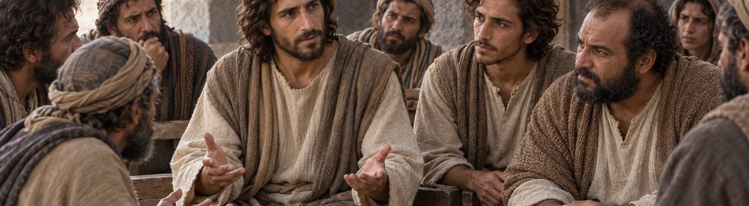 Illustratie bij: De discipelen noemen Jezus' woord hard.