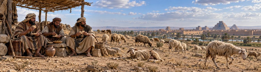 Illustratie bij: Zelfzuchtige herders verwaarlozen de kudde.