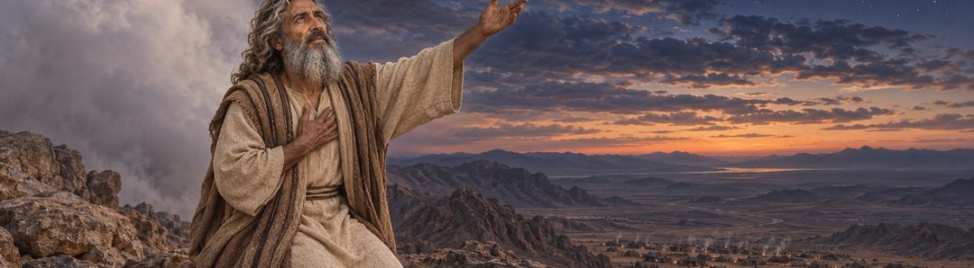 Illustratie bij: Mozes beroept zich op Gods beloften.