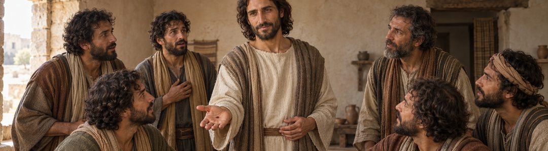 Illustratie bij: Christus geopenbaard en uit de dood opgewekt.